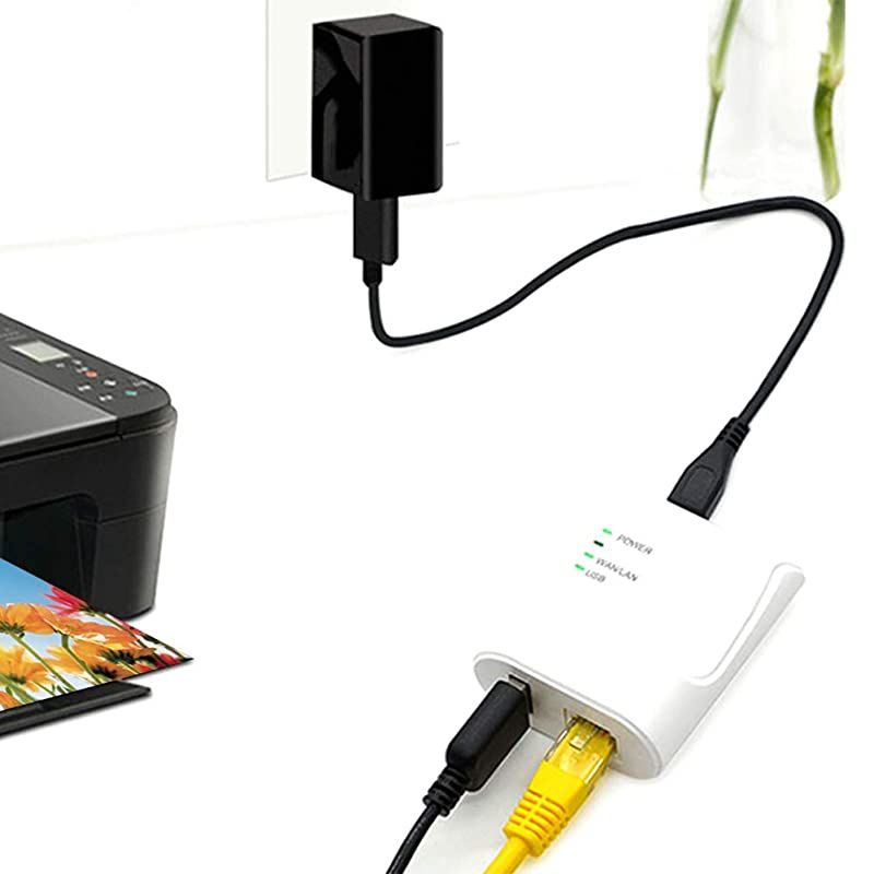 LevelOne FPS-1033 Print Server with Multi-Port - 1 x 10/100Base-TX Network, 2 x USB 2.0, 1 x Parallel - 100Mbps (FPS-1033 )