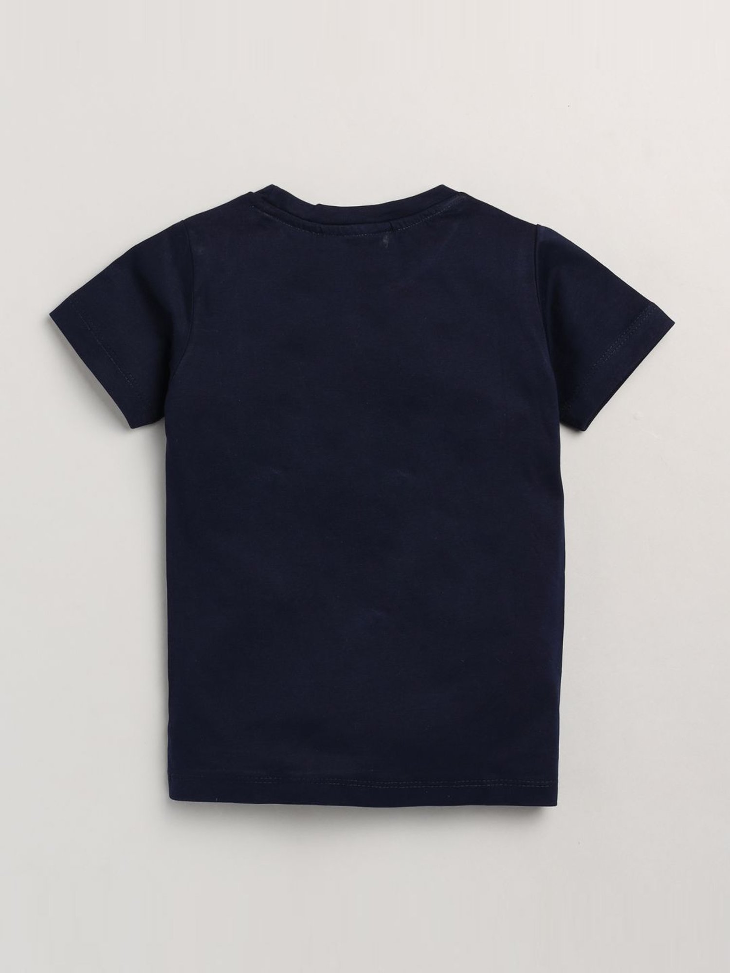 Lazy Shark Kids Blue Printed T-Shirt & Shorts