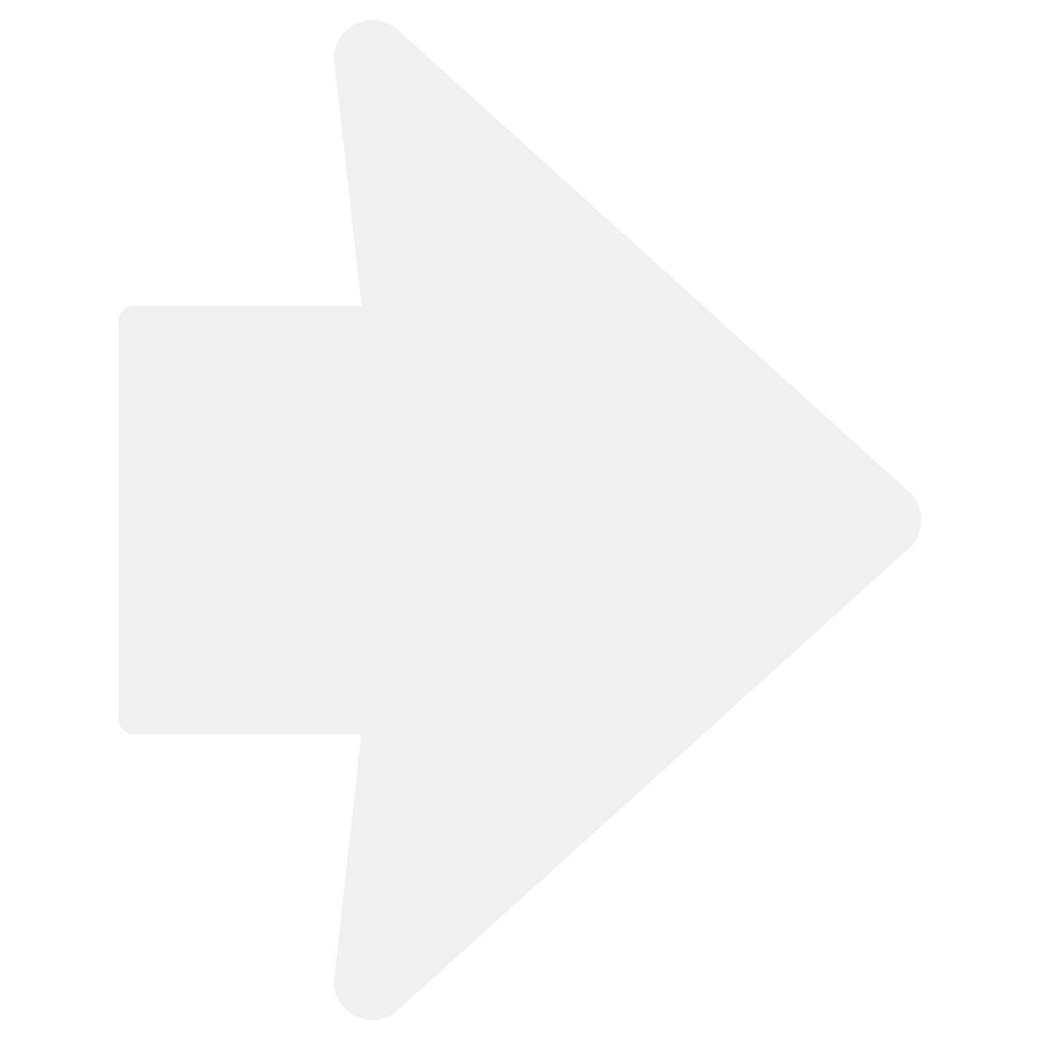 LiteMark 2 Inch X 3 Inch Grey Trail Marker Arrow Decals - Pack of 48