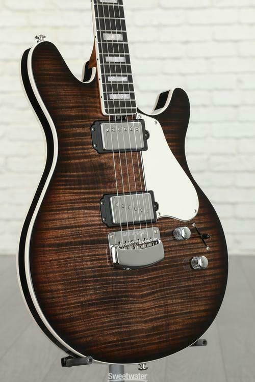 Ernie Ball Music Man BFR Valentine Electric Guitar - Walnut