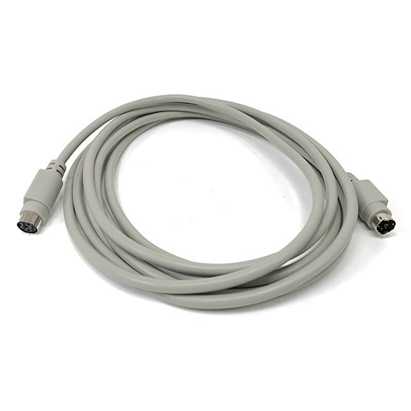 Inc. 10 feet PS/2 Keyboard/Mouse Extension Cable Mini Din 6 M/F (M05-201)