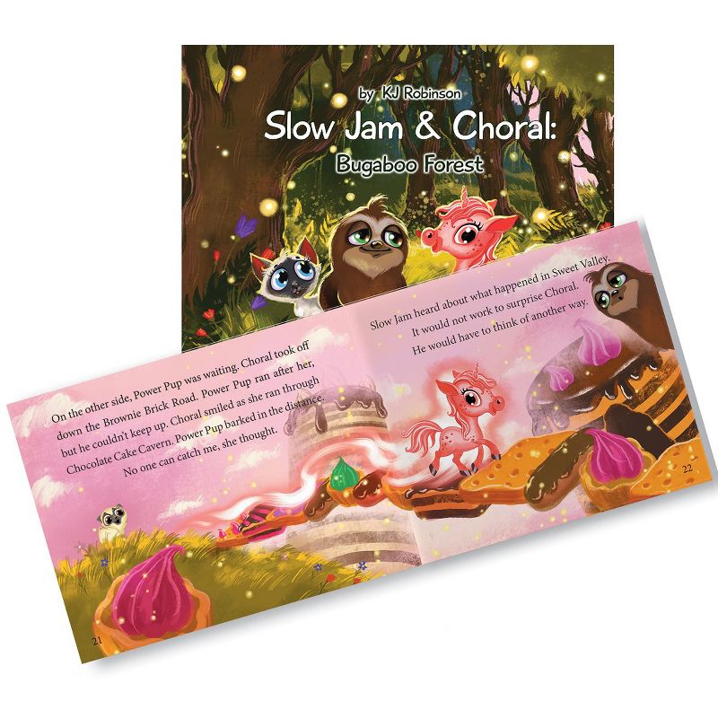 My Audio Pet Bluetooth(R) Speaker 5.0 - Slow Jam The Sloth - My Audio Stories Bundle with Book