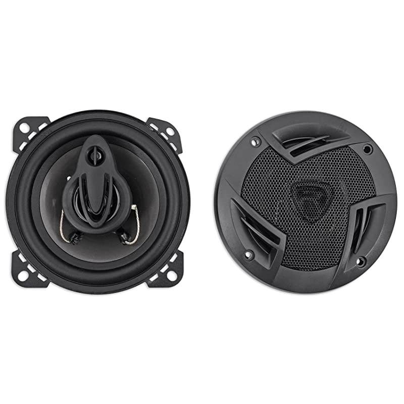 Pair  RV43A 4 3Way Car Speakers 500 Watts 70w RMS CEA Rated Total