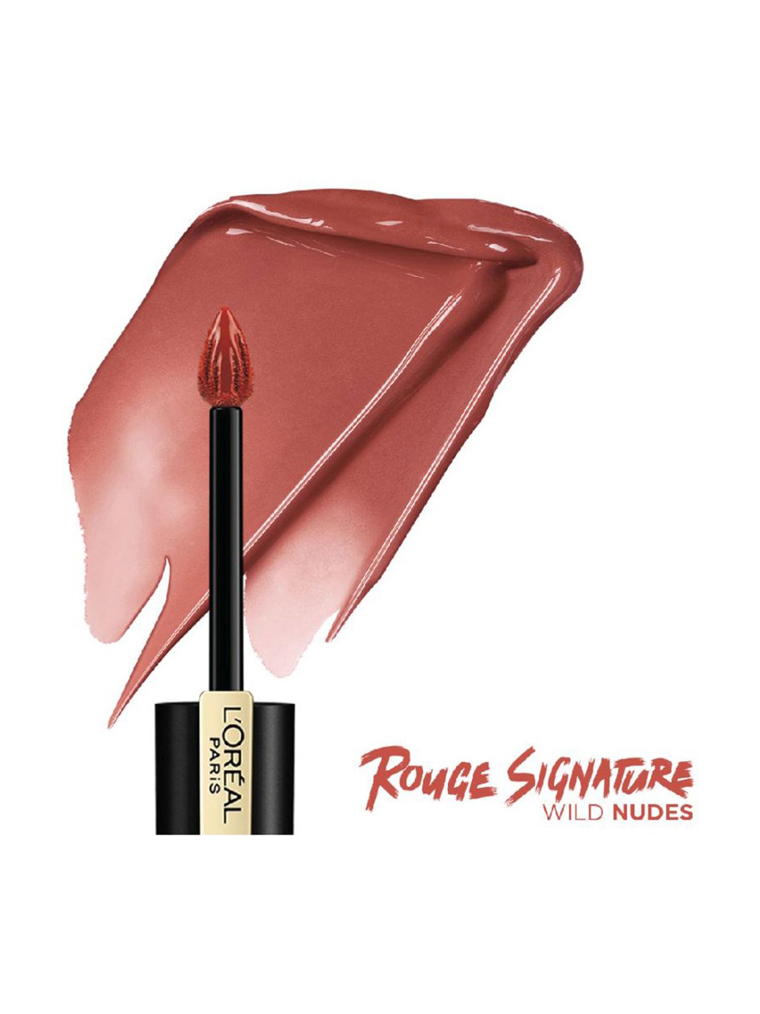 L'Oreal Paris Rouge Signature Matte Liquid Lipstick - 144 I Conquer,7ml