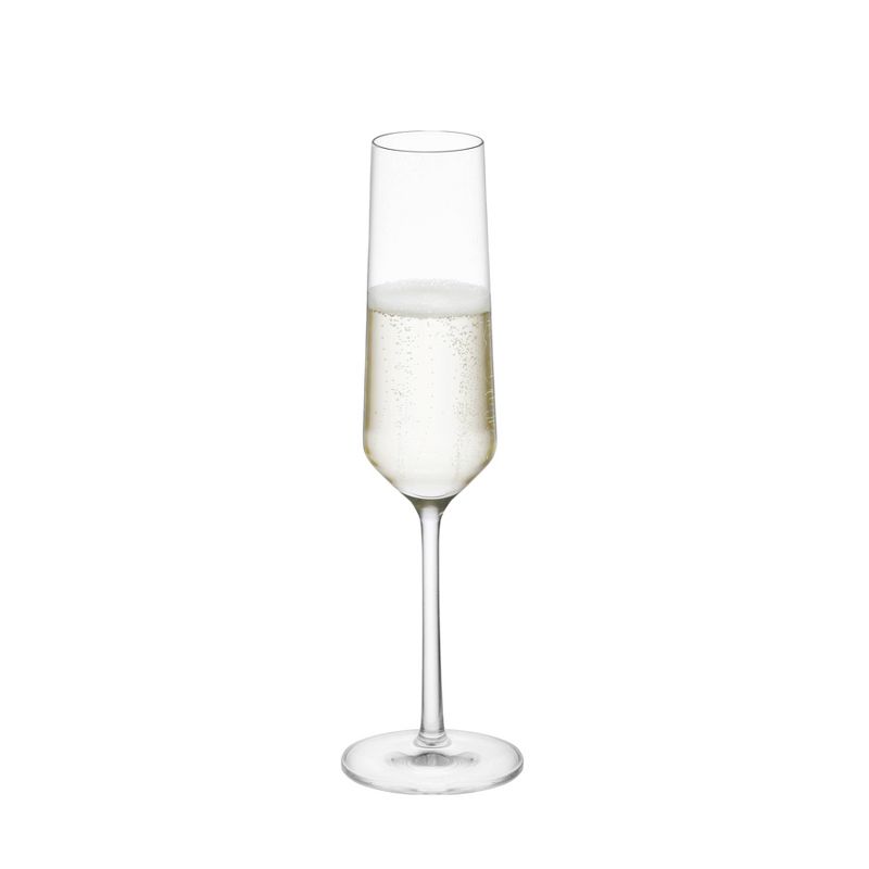 Schott Zwiesel 7.1oz 6pk Crystal Pure Champagne Flute Glasses