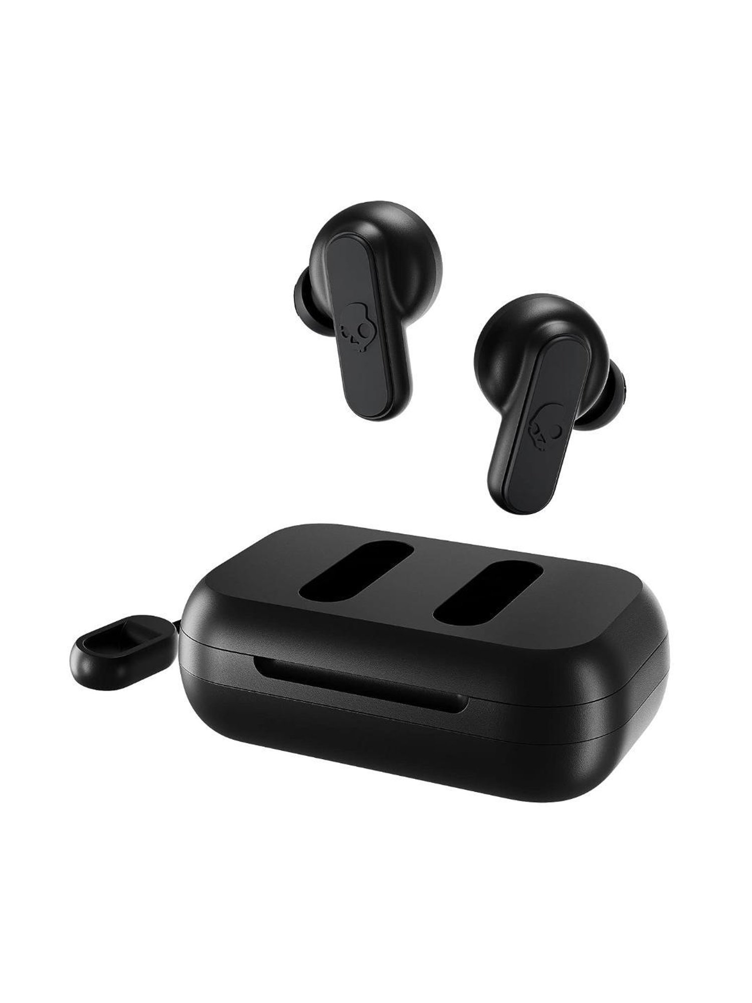 Skullcandy Dime 2 in-Ear Bluetooth Earbuds with IPX4 Water Dust Resistant (Black, True Wireless)