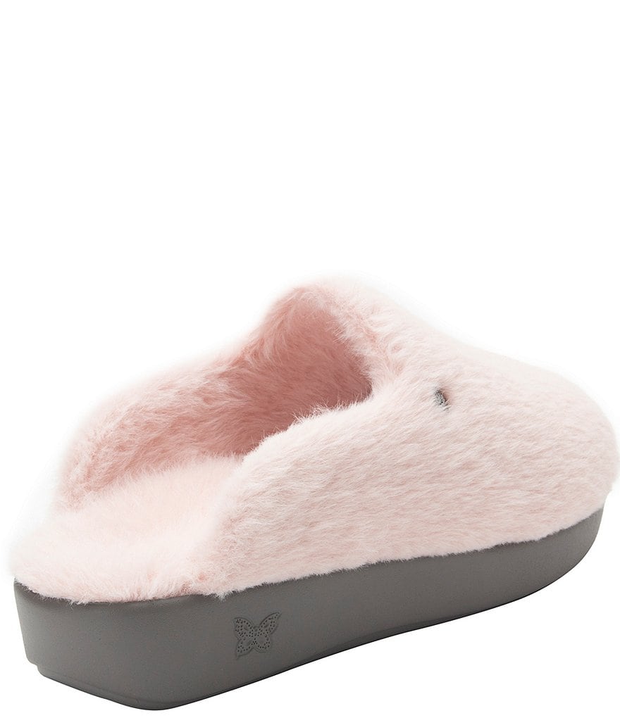 Alegria Leisurelee Faux Fur Shearling Slipper Clogs