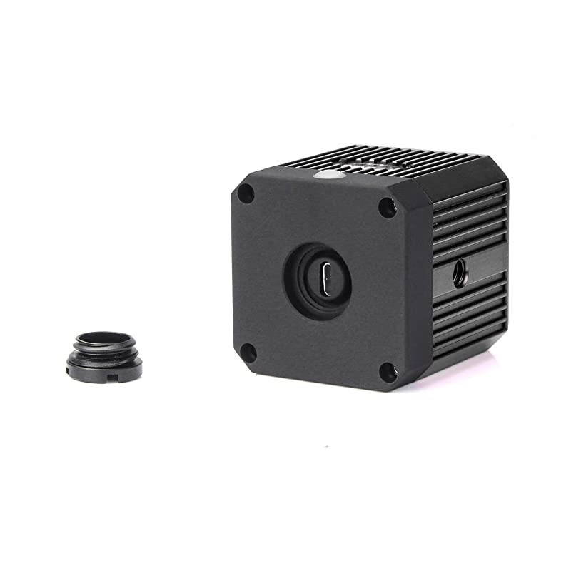 X1 8W 200LUX/1M Mini Waterproof LED Video Light Aluminum Lighting for Smartphone Camera Drone GoPro iPhone Samsung Sony Nikon Canon DJI Zhiyun Feiyu Moza - Black