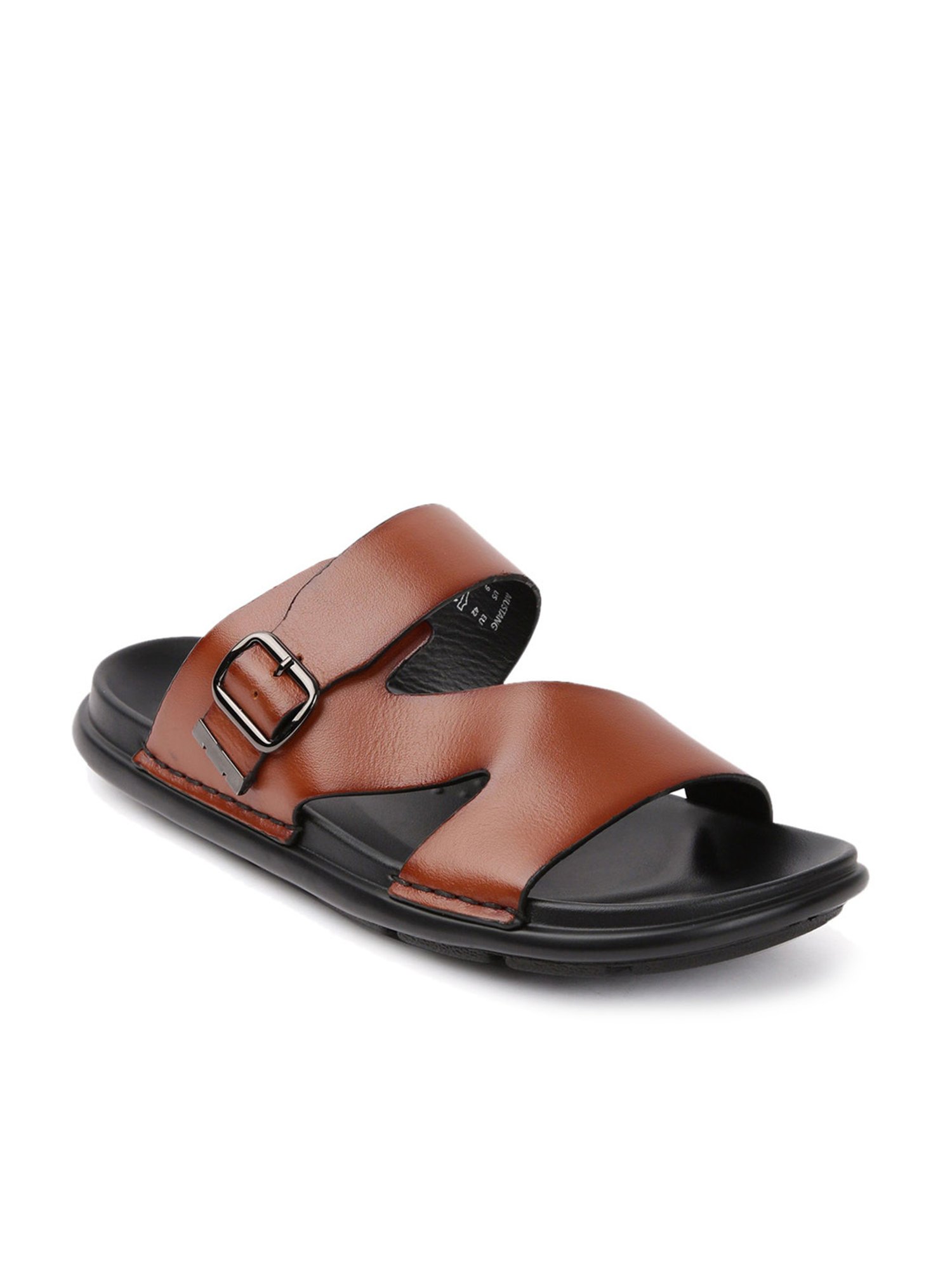 Gabicci Men's Mustang-G Tan Casual Sandals