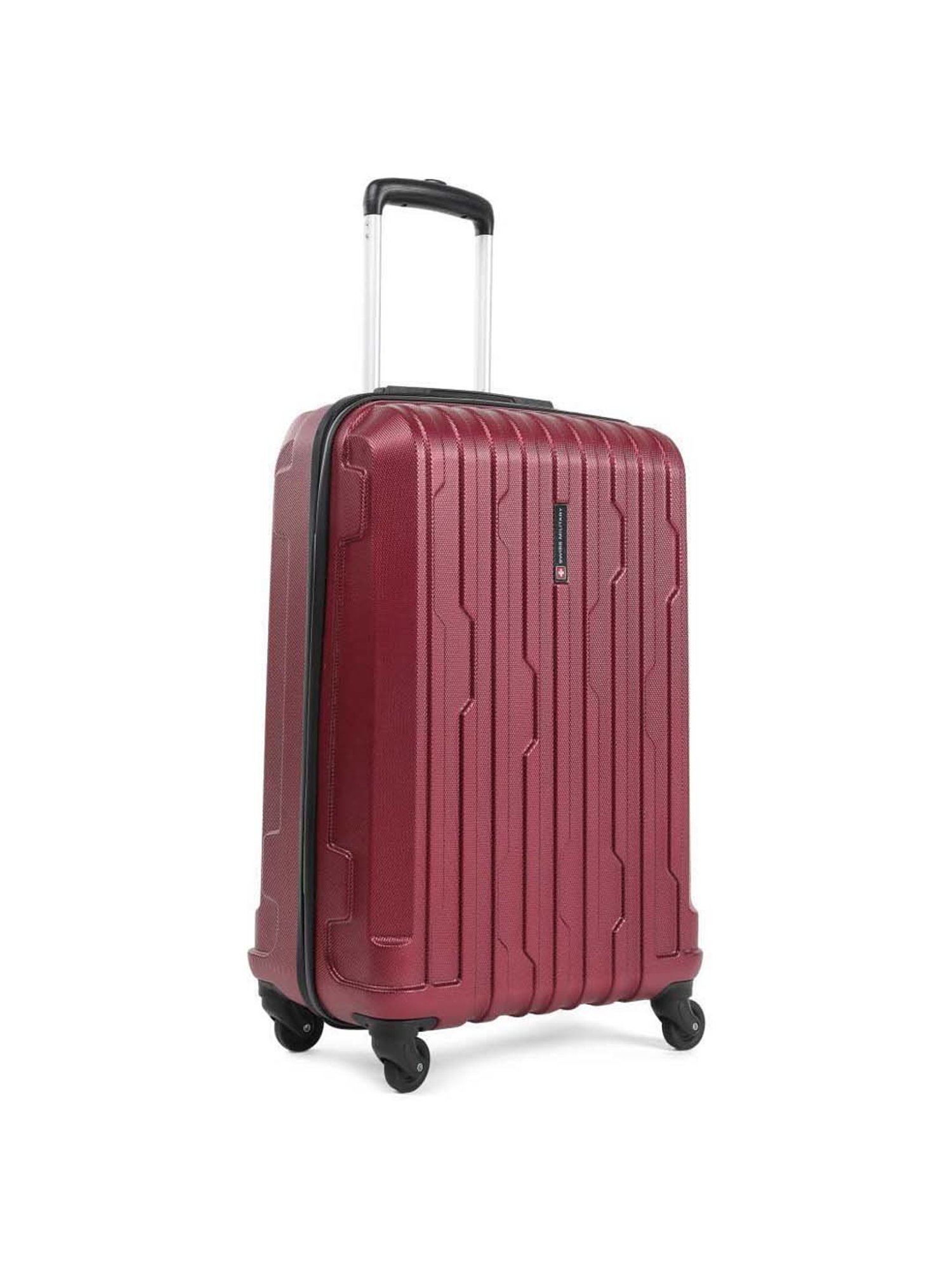 Skybags Salsa Red Solid Hard Medium Trolley Bag - 46 cm