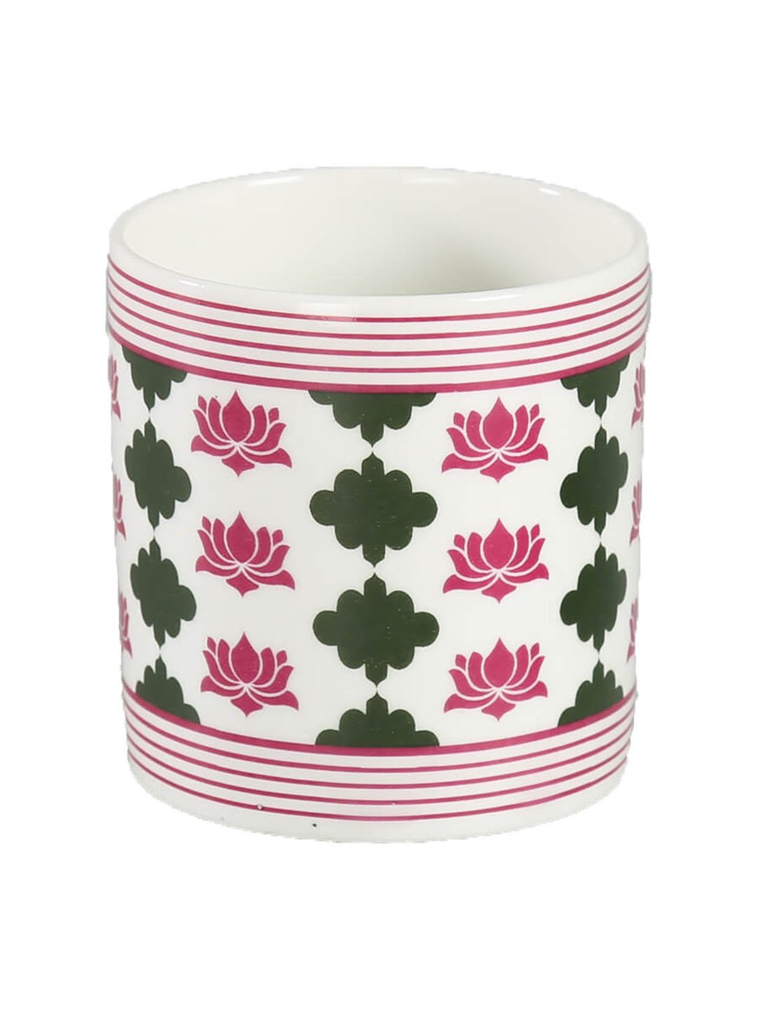 India Circus Multicolor Ceramic Coffee Mugs - Set of 6