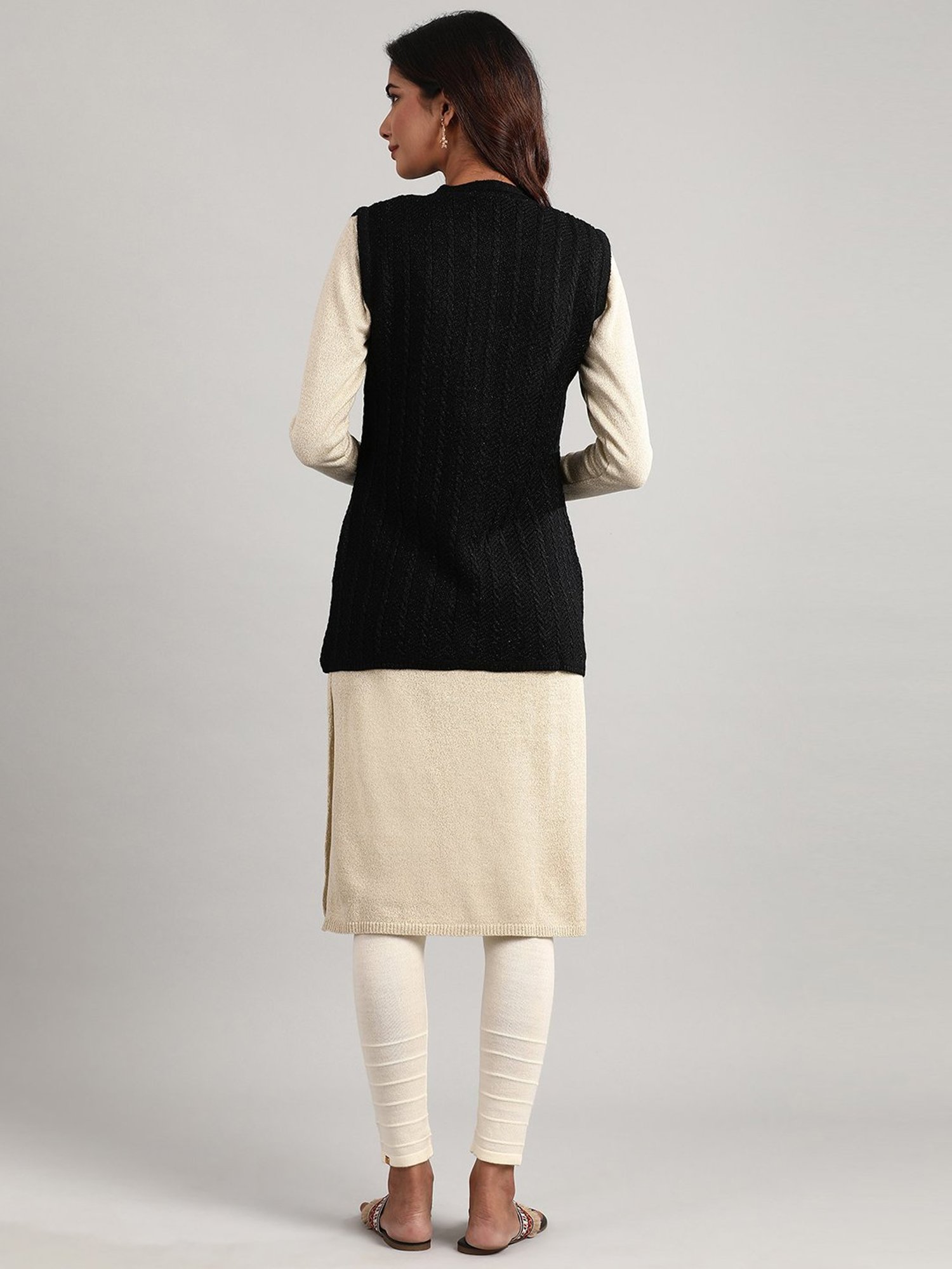 Aurelia Black Crochet Pattern Cardigan