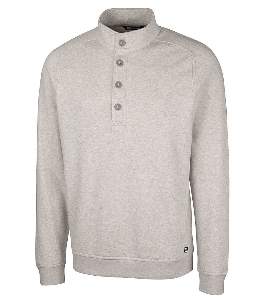 Cutter & Buck Big & Tall Saturday Mock Sweatshirt