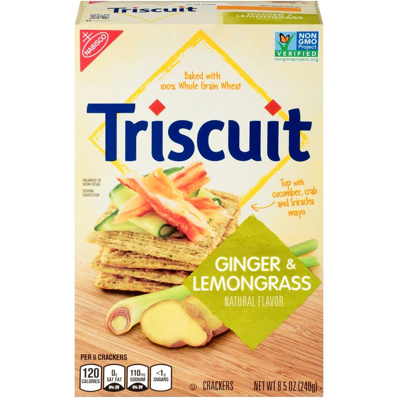 Triscuit Ginger & Lemongrass Crackers - 8.5oz