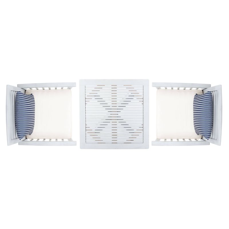 3pc Ludwig Folding Bistro Set - Royal Garden