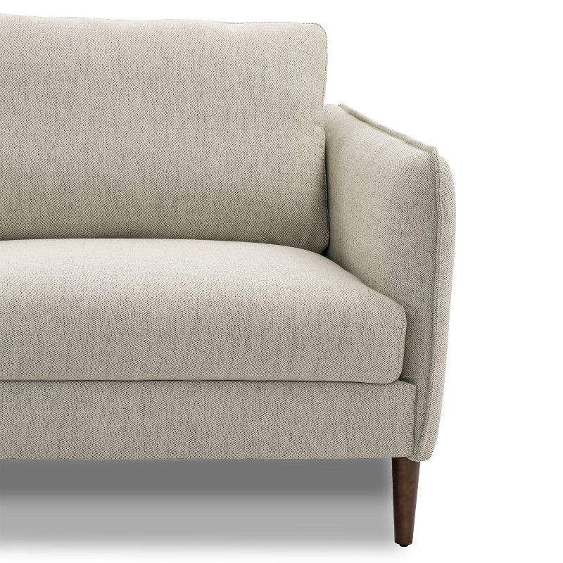 Dulce Left Sectional Sofa Twill Stone - Poly & Bark