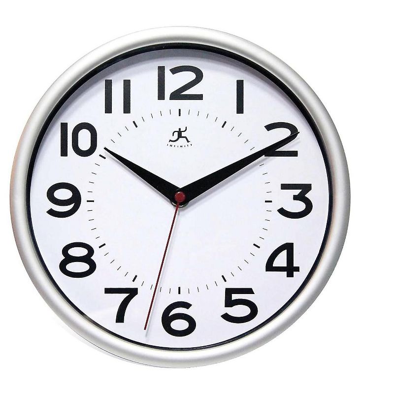 Infinity Instruments Metro Wall Clock 9 Dia. 949663