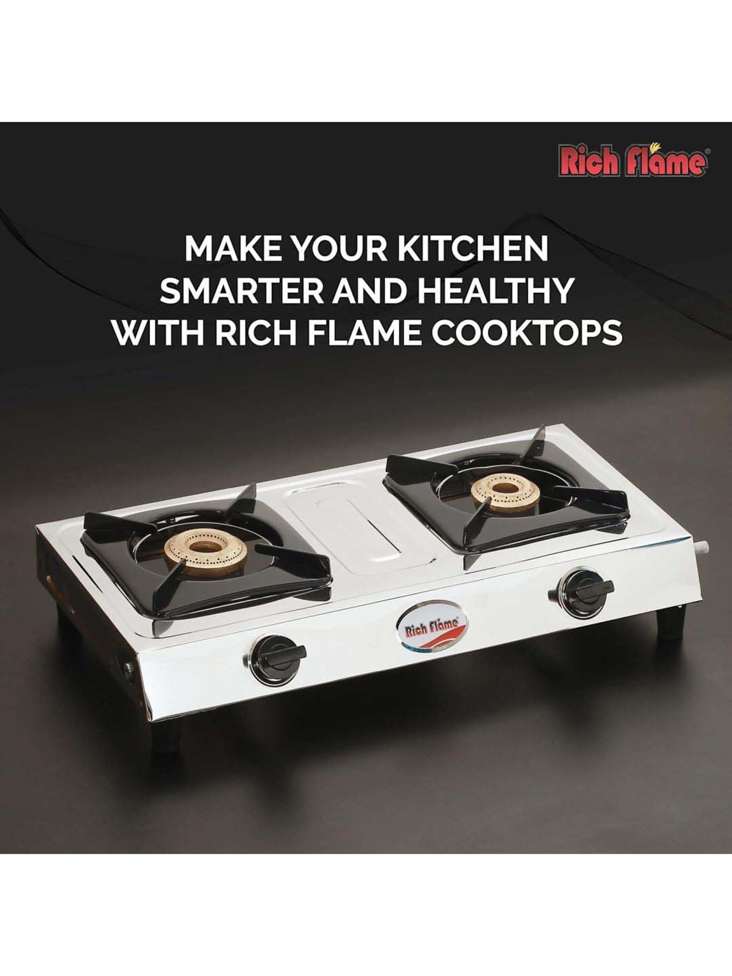 Glen LPG Gas Stoves with 3 Burner