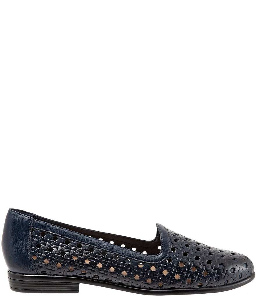 Trotters Liz Woven Leather Loafers