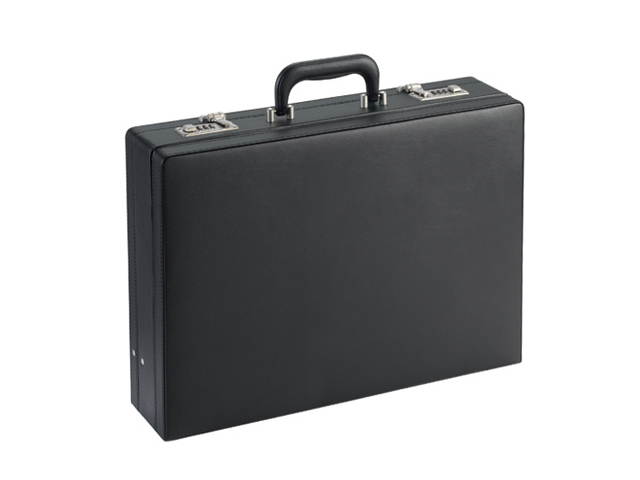 SOLO Black Expandable Attache Model K85-4