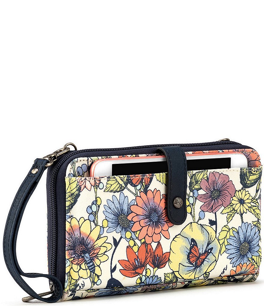 Etienne Aigner Adeline Signature Leather Wristlet Crossbody Bag