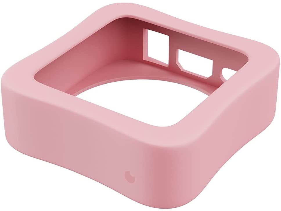 AWINNER Protective Case Compatible for Apple TV 4K 5th / 4th - [Anti Slip] Shock Proof Silicone Cover for Apple TV (Pink)