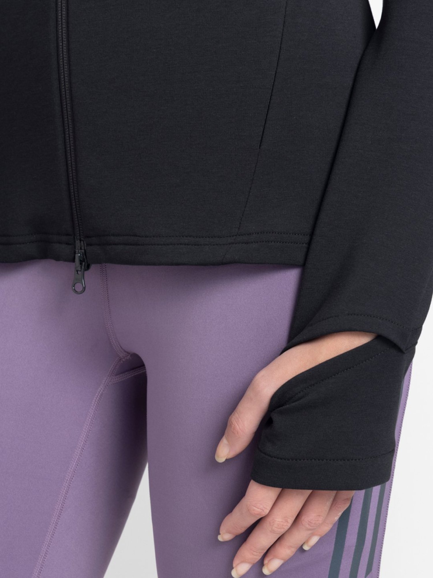 adidas Black Logo Print Sports Jacket