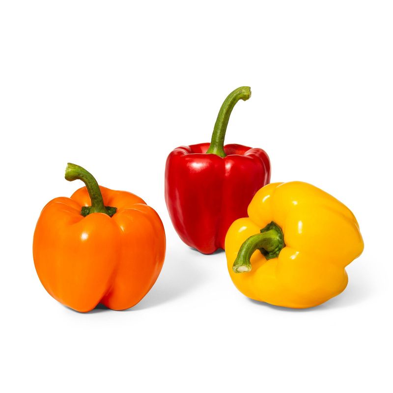 Tri-Colored Bell Peppers - 16oz/3ct - Good & Gather™