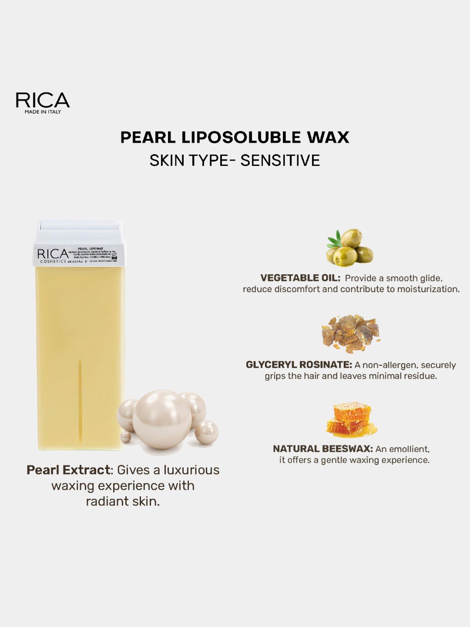 Rica Pearl Wax Refill - 100 ml
