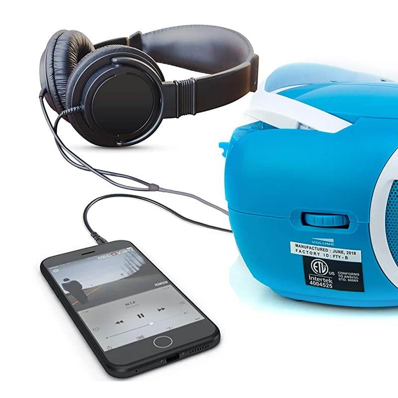 CD575 Portable Stereo MP3 CD Player with PLL AMFM Radio