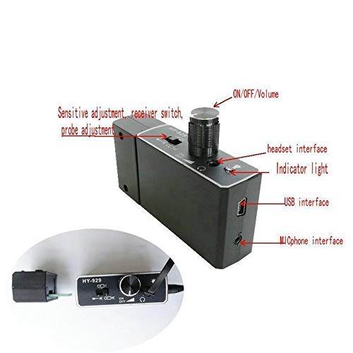 Enhanced Spy Voice bug Super Sensitive ear listen Sound recorder Through wall Microphone Device Amplifier System with Record Module F999B