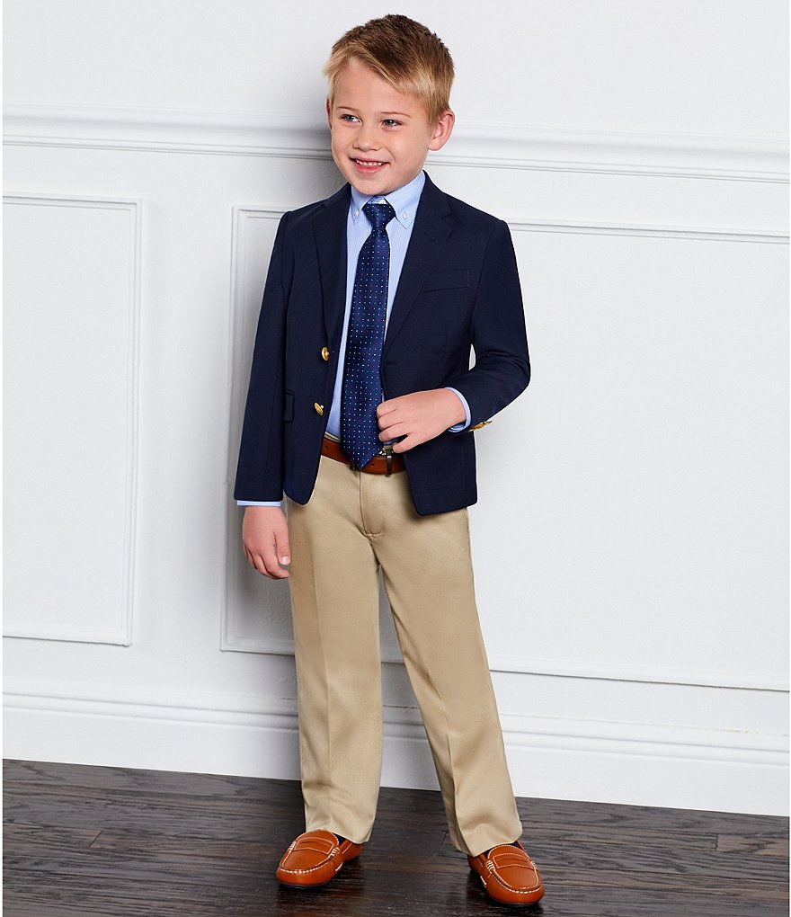 Nautica Big Boys 8-20 Short-Sleeve Vertical Logo Polo