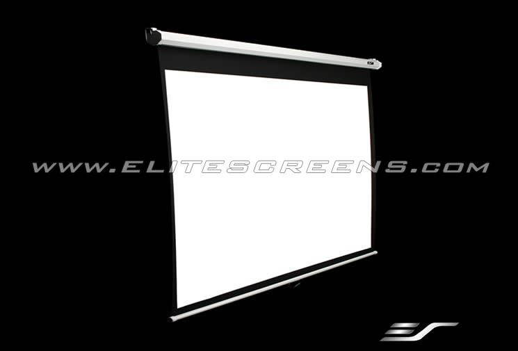Elite Screens Manual M142UWH2 Manual Projection Screen - 142" - 16:9 - Wall Mount, Ceiling Mount