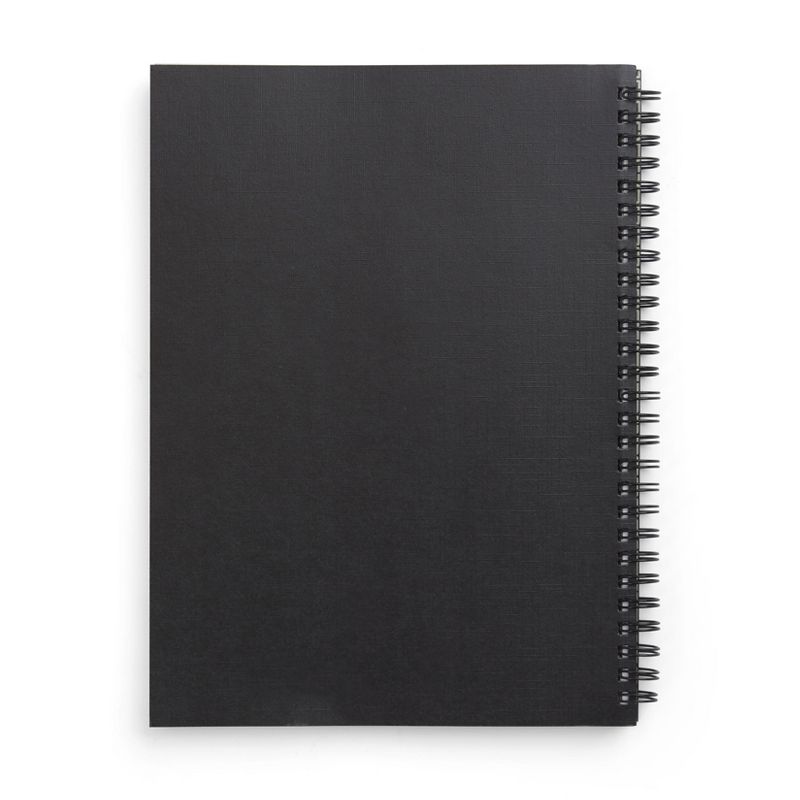 TRU RED Medium Soft Cover Project Planner Notebook, Blk TR54989