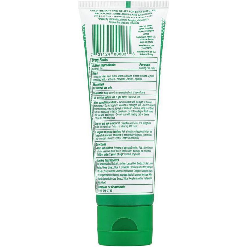 Biofreeze Pain Relieving Gel - 3 Fl Oz
