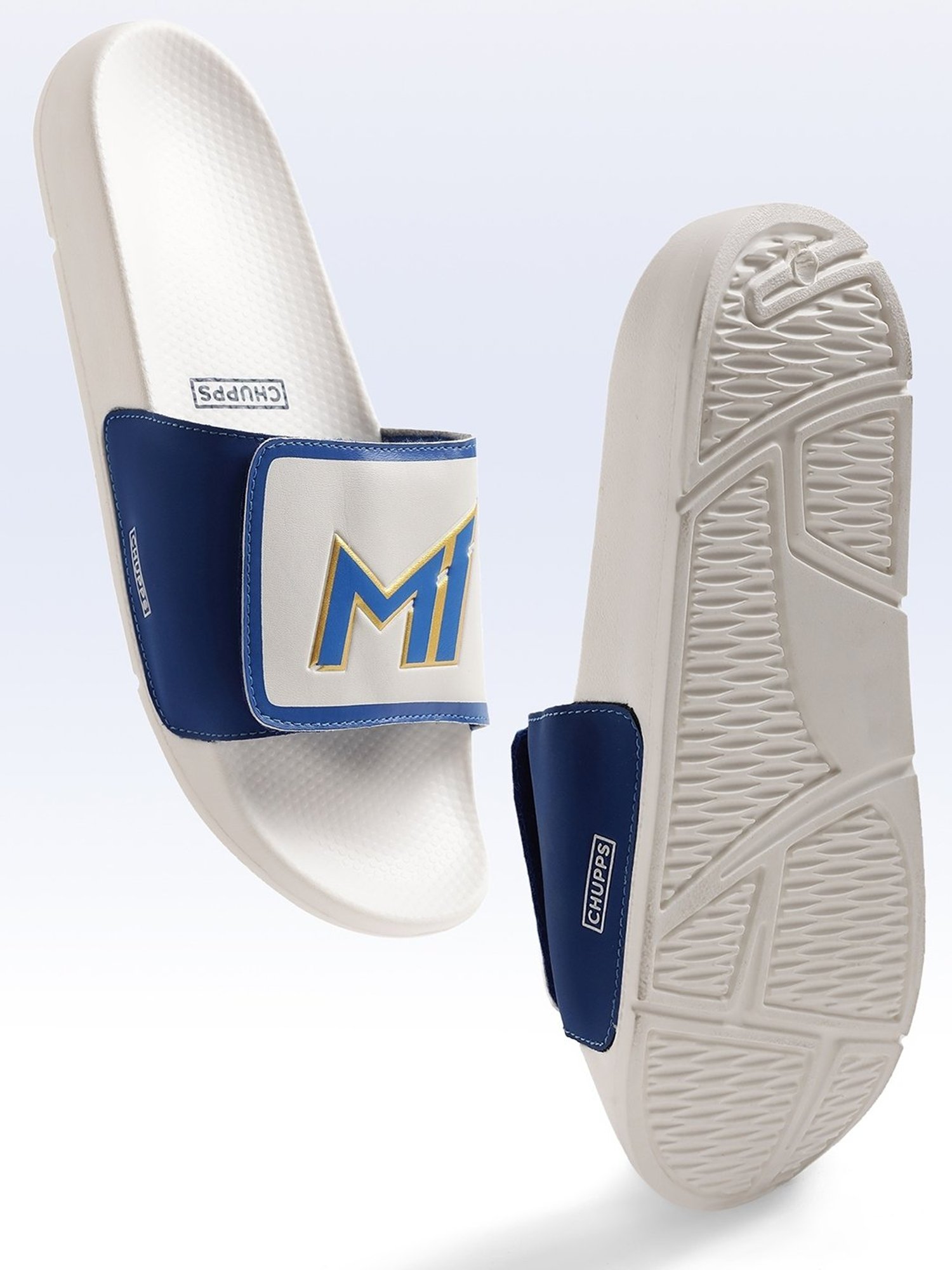 Chupps Men's MI Official White Slides