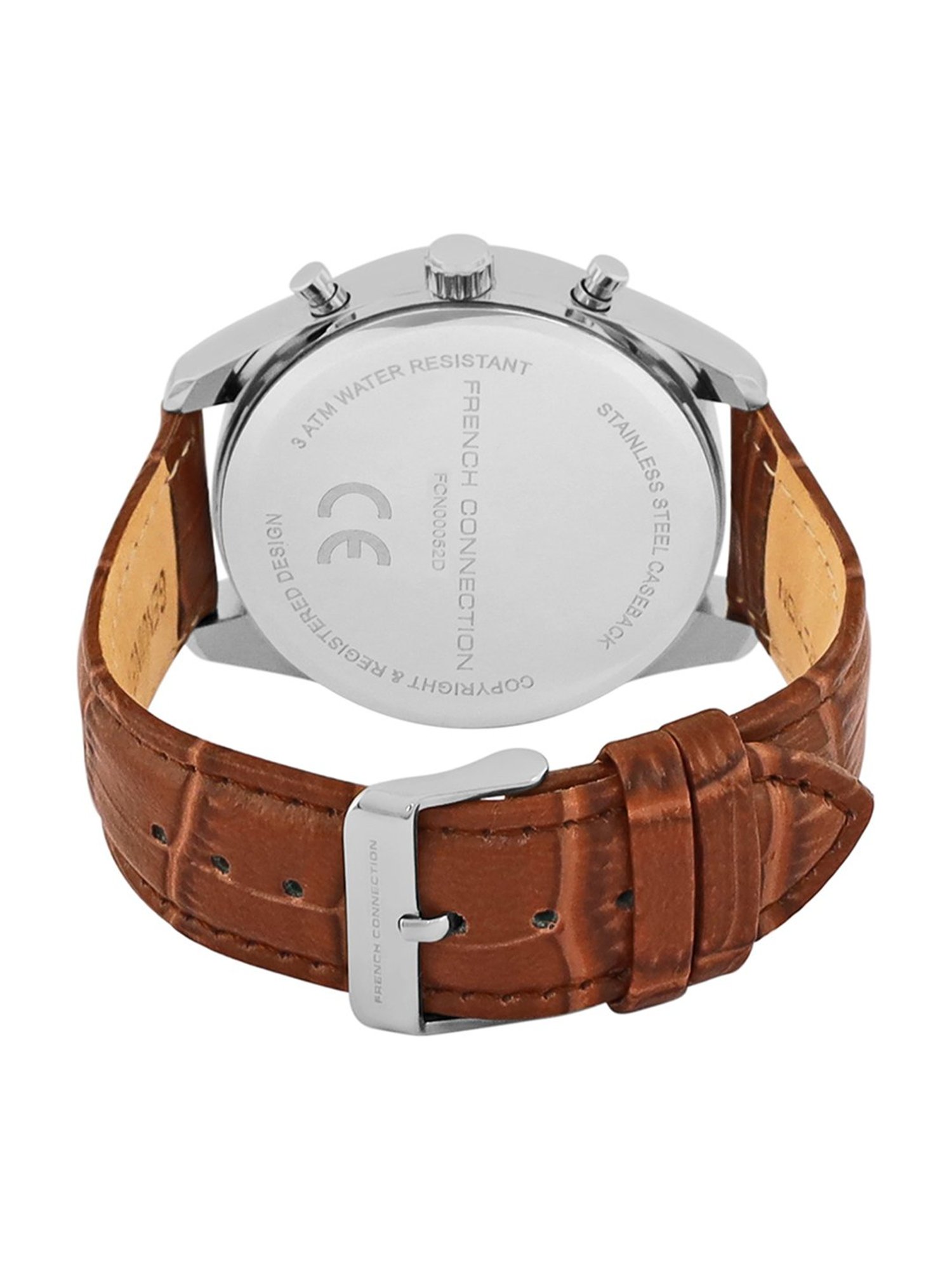 French Connection FCN00052D Timeless 2H Series Chronograph Watch for Men