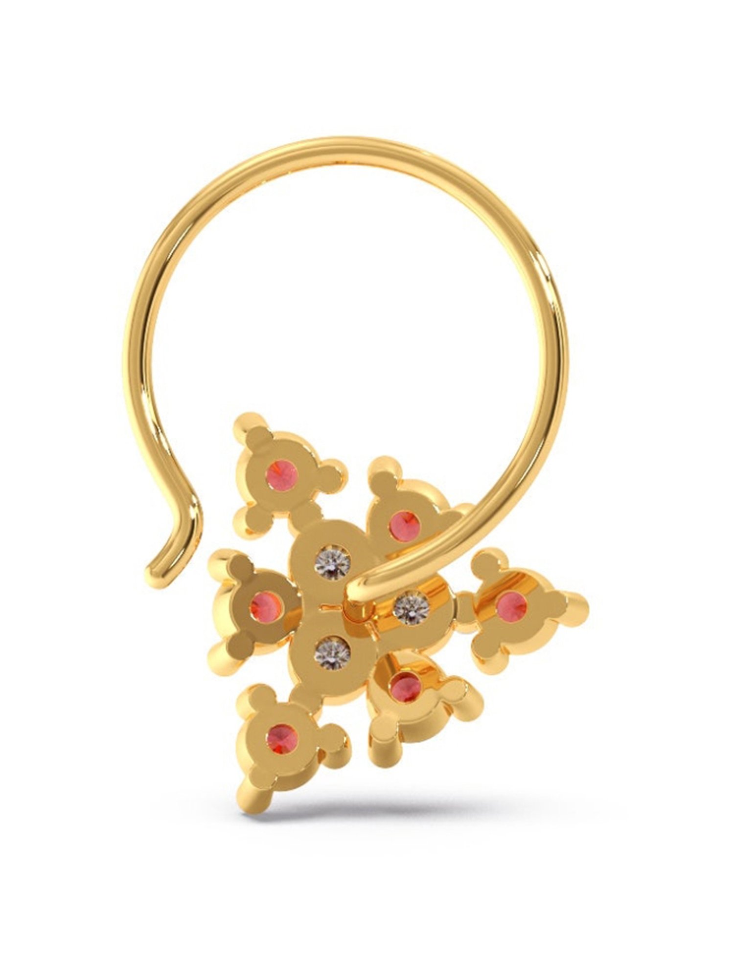 Joyalukkas 18k Gold & Diamond Nosepin