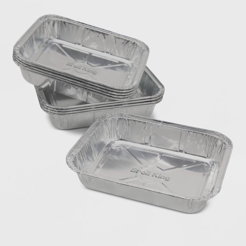 Broil King 10pk 6" x 4.75" Aluminum Foil Drip Pan