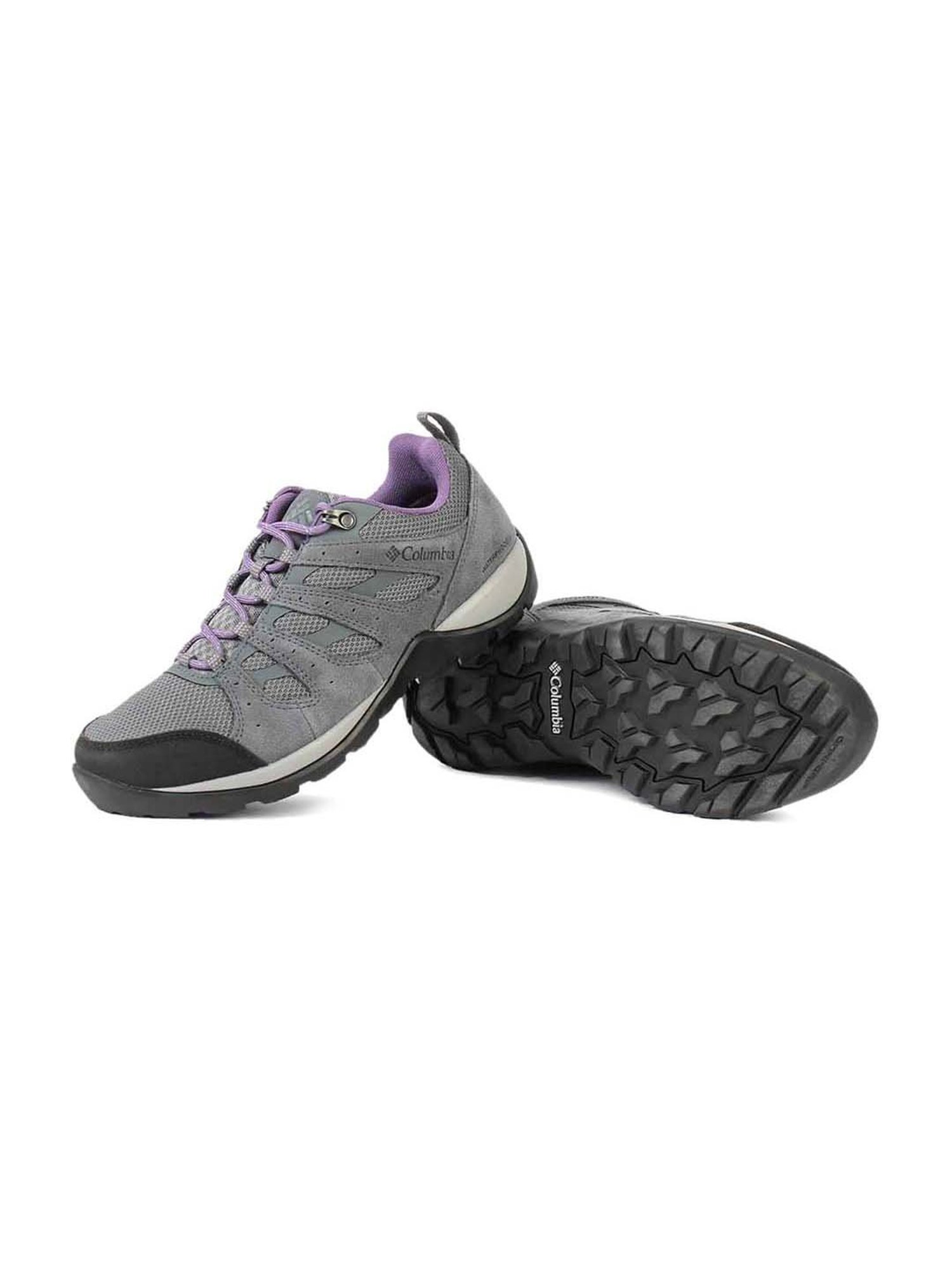 Columbia Women's REDMOND V2 WP Grey Hiking Shoes