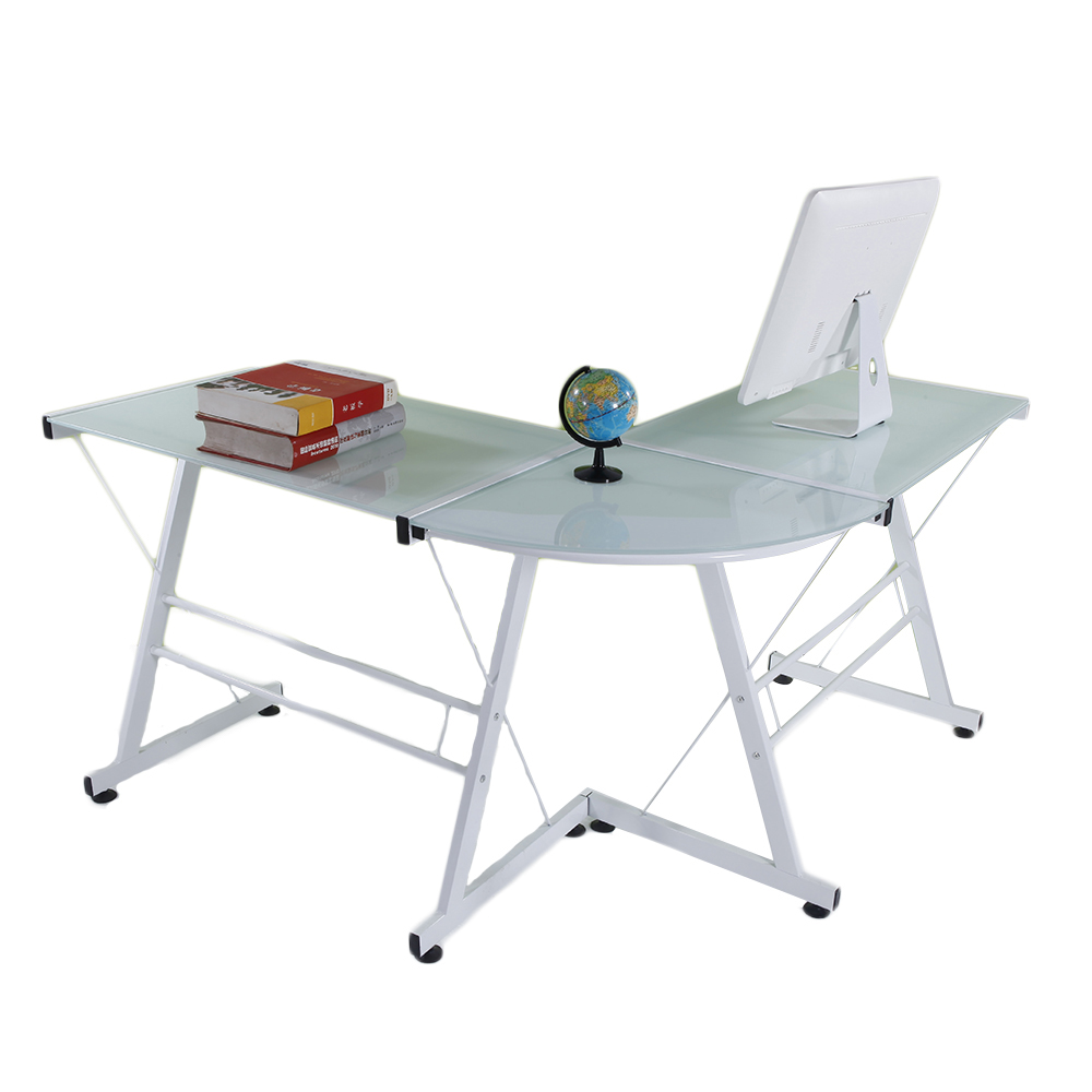 L-Shaped Desk Corner Computer Gaming Laptop Table Workstation Home Office Desk