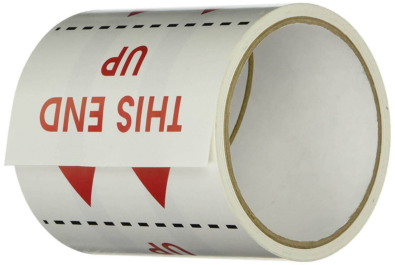 TapeCase"This End Up" Label - 50 per pack (1 Pack)