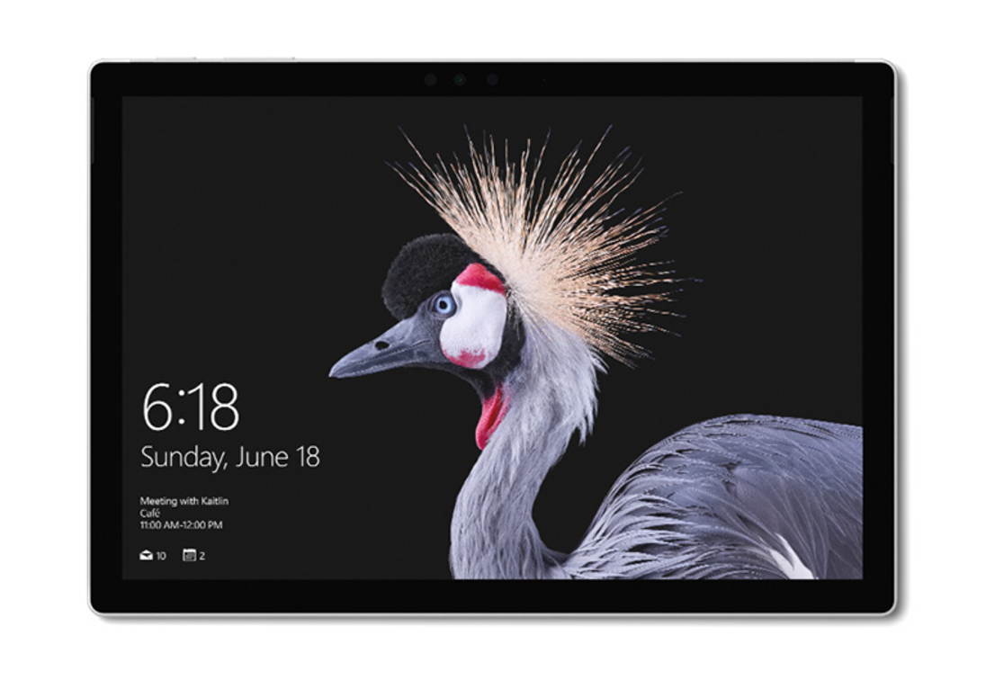 2017 New Surface Pro Bundle (6 Items): Core i5 8GB 256GB Tablet, Light Blue Type Cover (2016), New Surface Pen Platinum, Surface Dock, 128GB Micro SD Card, Mini DisplayPort Adapter