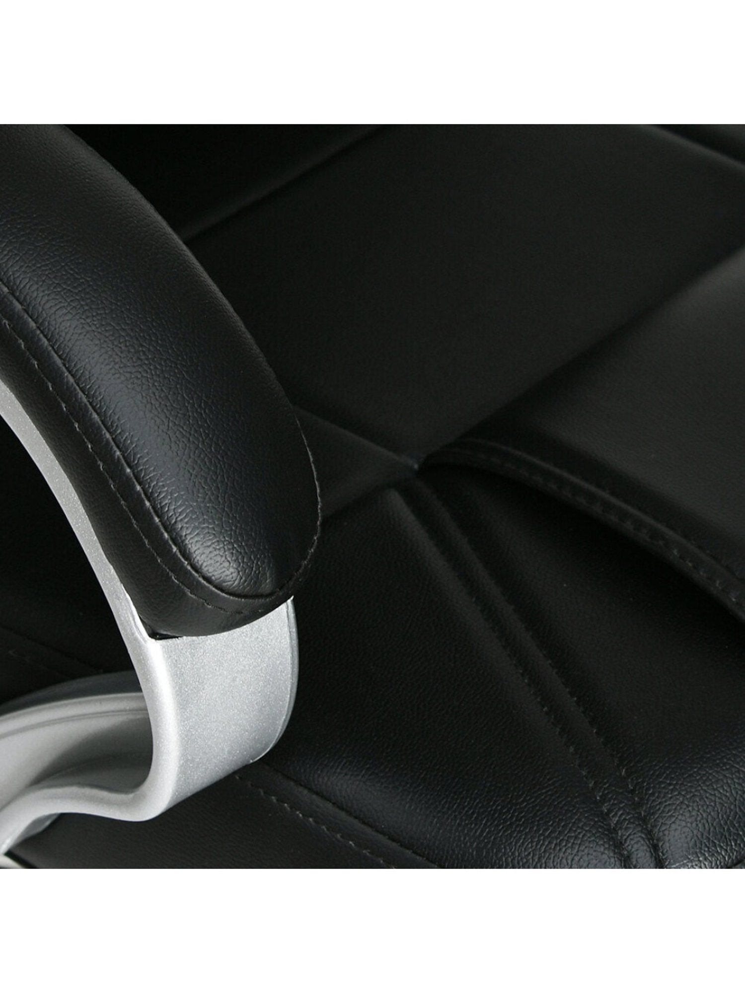 Nilkamal Mega Black Engineered Wood Office Chair