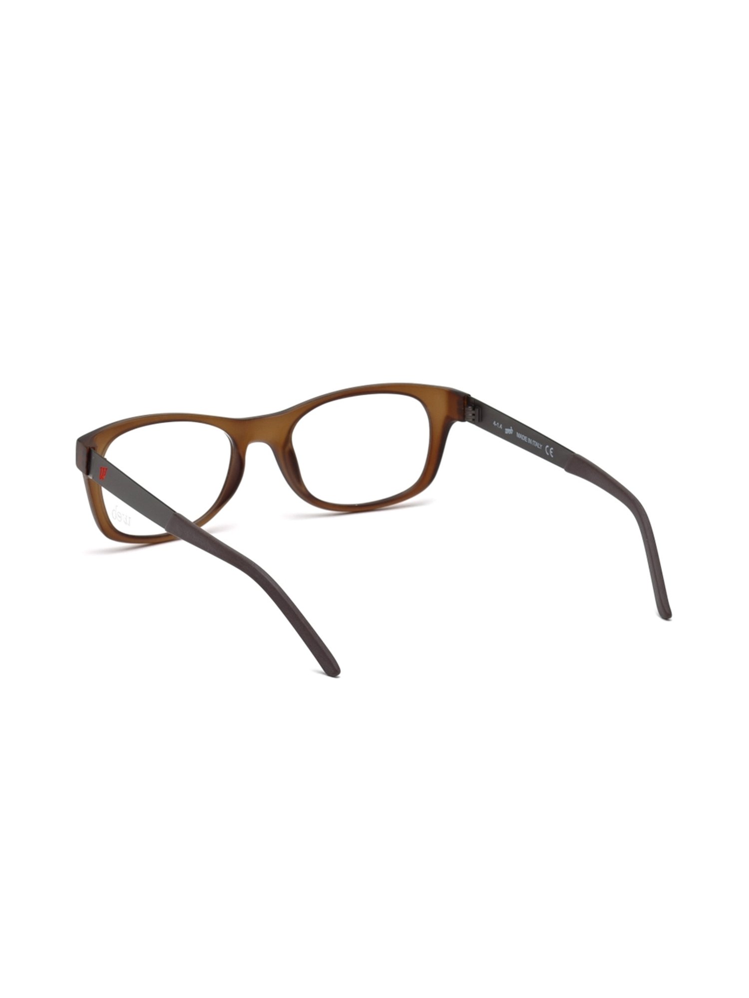 WEB EYEWEAR Brown Full Rim Square Frame Designed in Italy