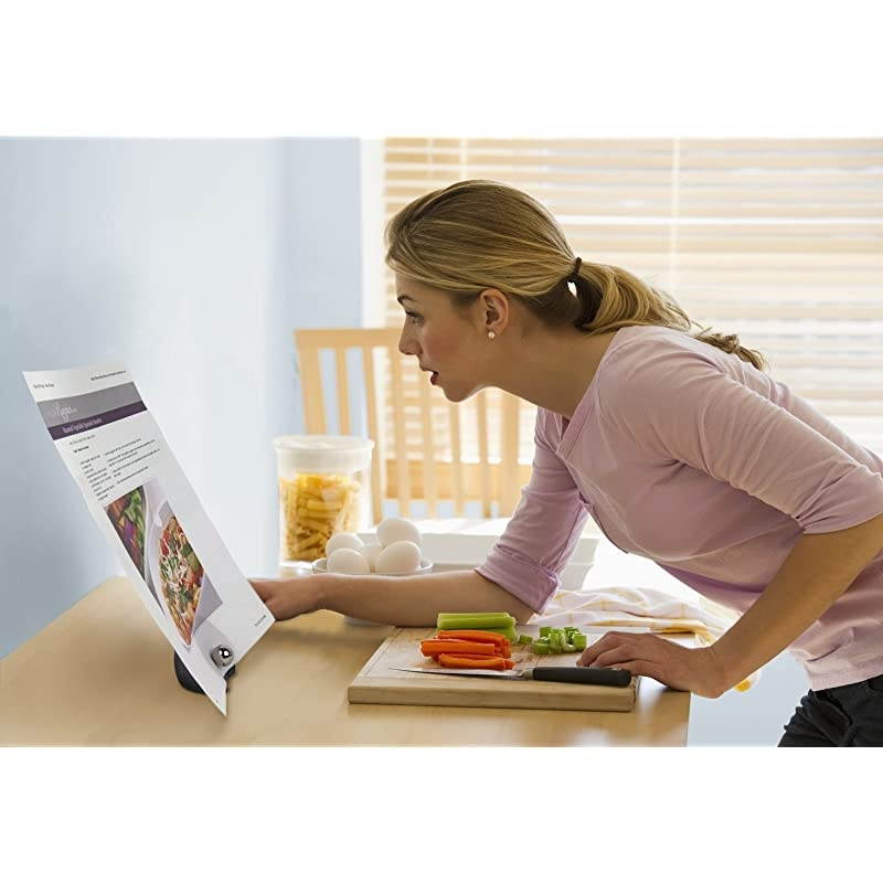 Recipe Rock, Red, Magnetic Recipe Holder