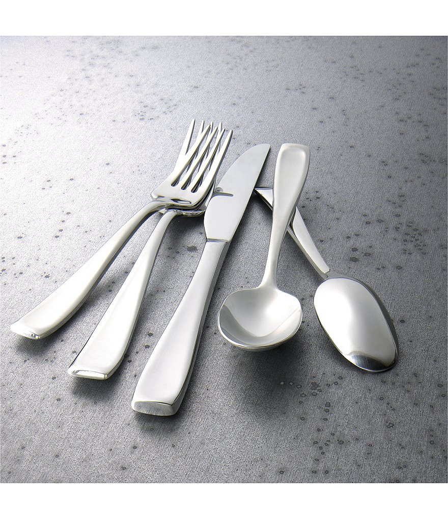 Oneida Moda 65-Piece Stainless Steel Flatware Set