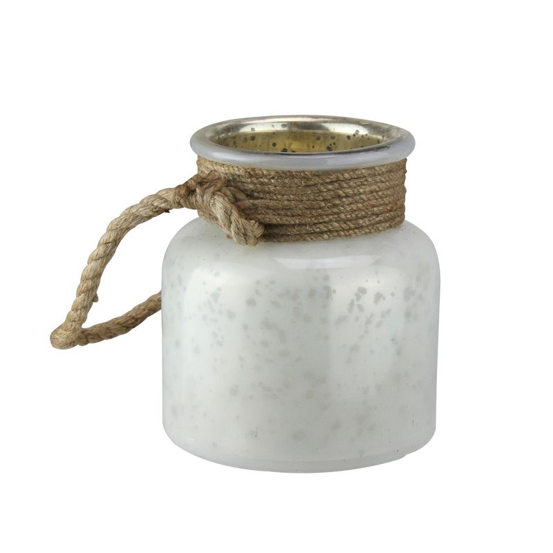 Melrose Set of 6 Rustic Black Hanging Large Tea Light Candle Holders 21"