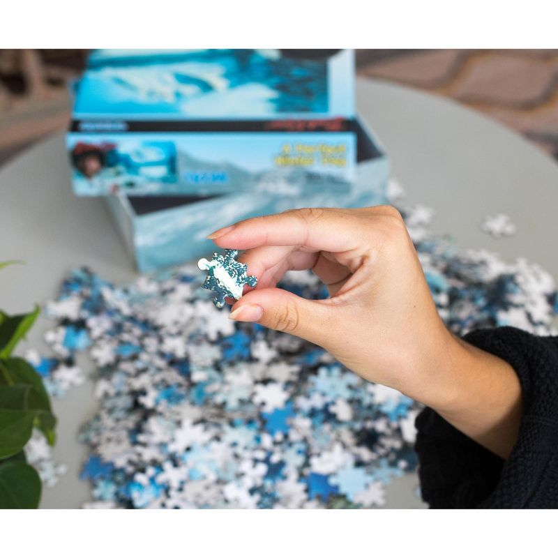 Toynk Bob Ross A Perfect Winter Day Nature Puzzle | 1000 Piece Jigsaw Puzzle