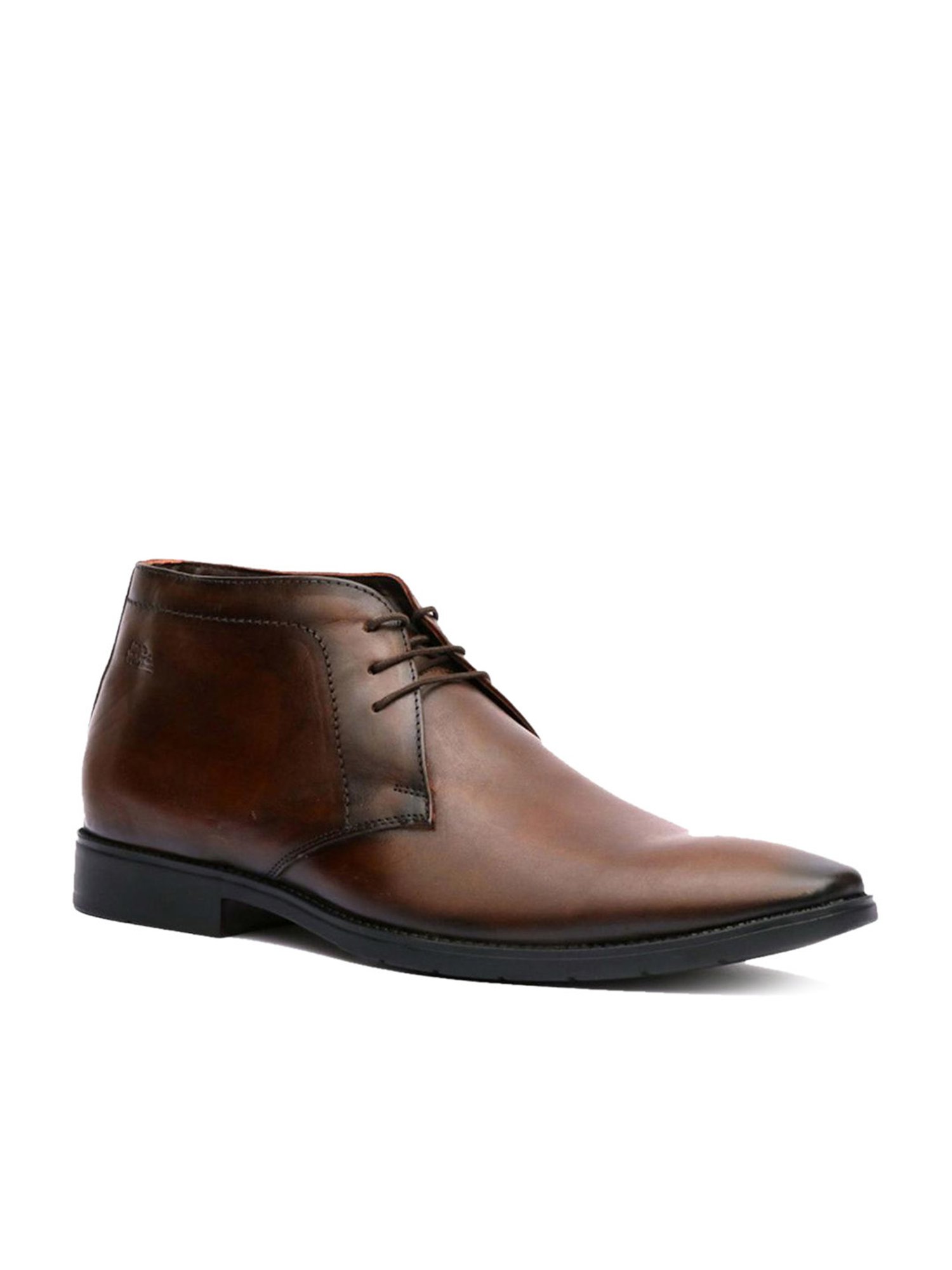 Hitz Men's Brown Chukka Boots